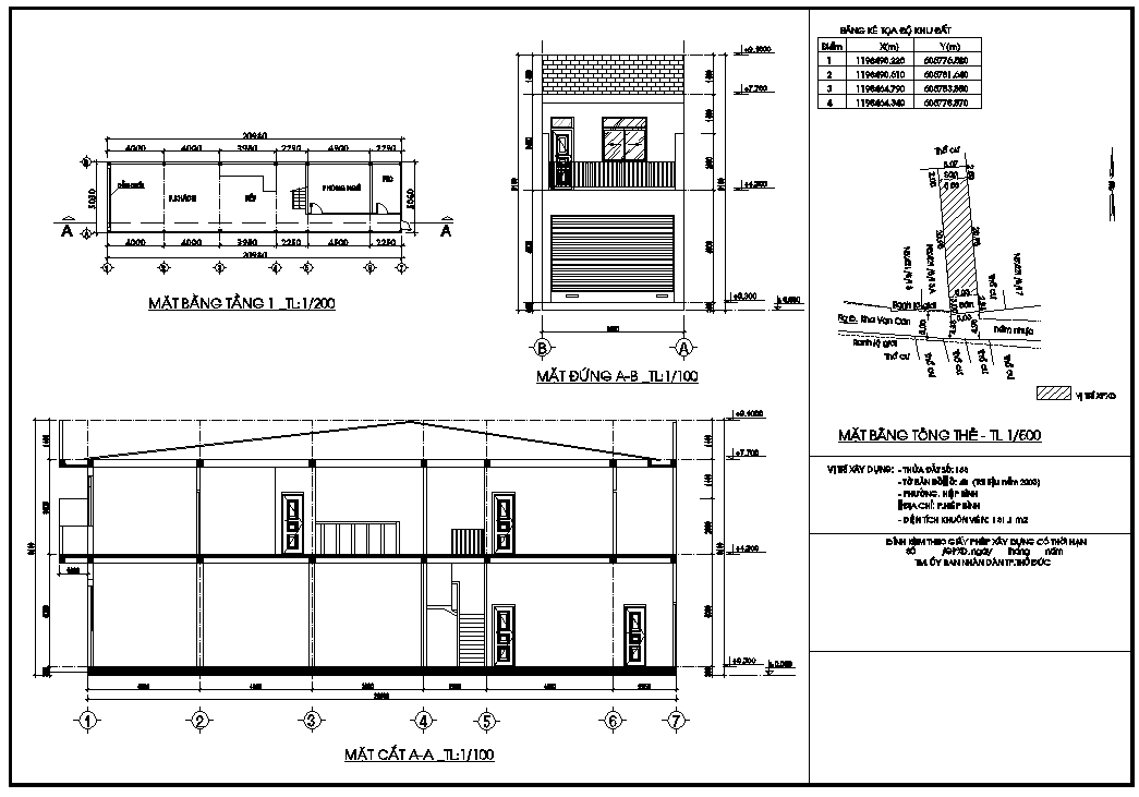 XIN PHÉP XÂY DỰNG PHƯỜNG BÌNH TRƯNG